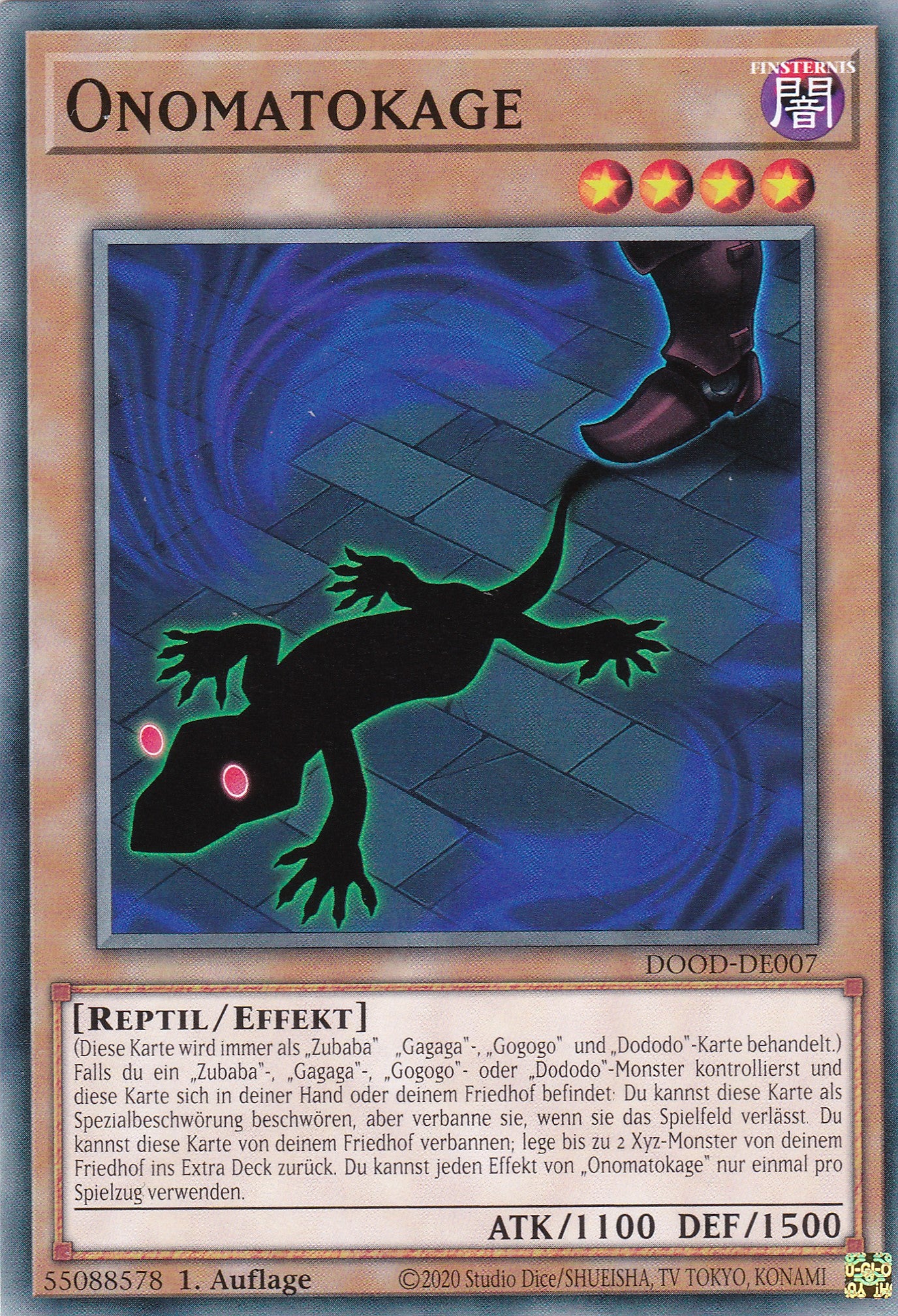 Onomatokage – DOOD-DE007 – Common – 1. Auflage – Deutsch – Doom of Dimensions