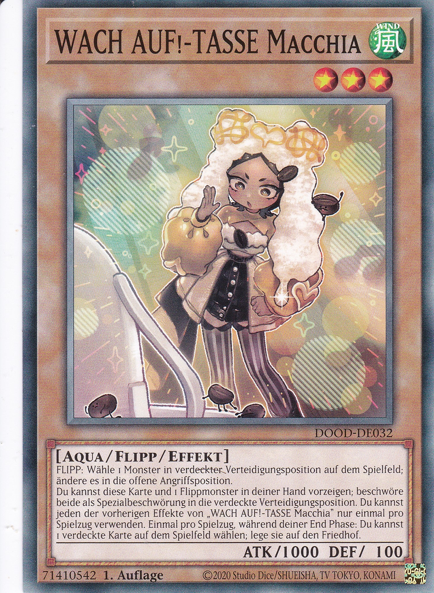 WACH AUF! - TASSE Macchia – DOOD-DE032 – Common – 1. Auflage – Deutsch – Doom of Dimensions