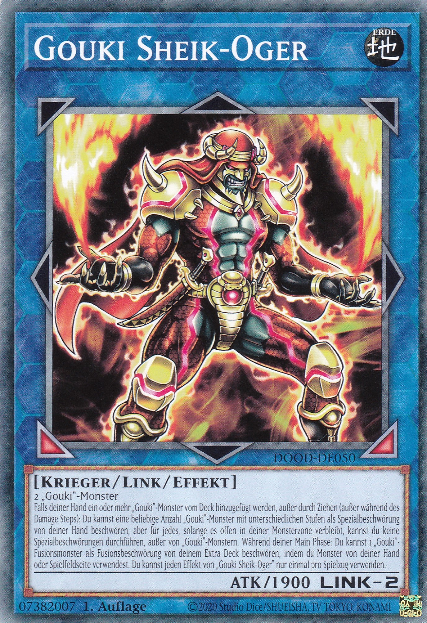 Gouki Sheik-Oger – DOOD-DE050 – Common – 1. Auflage – Deutsch – Doom of Dimensions