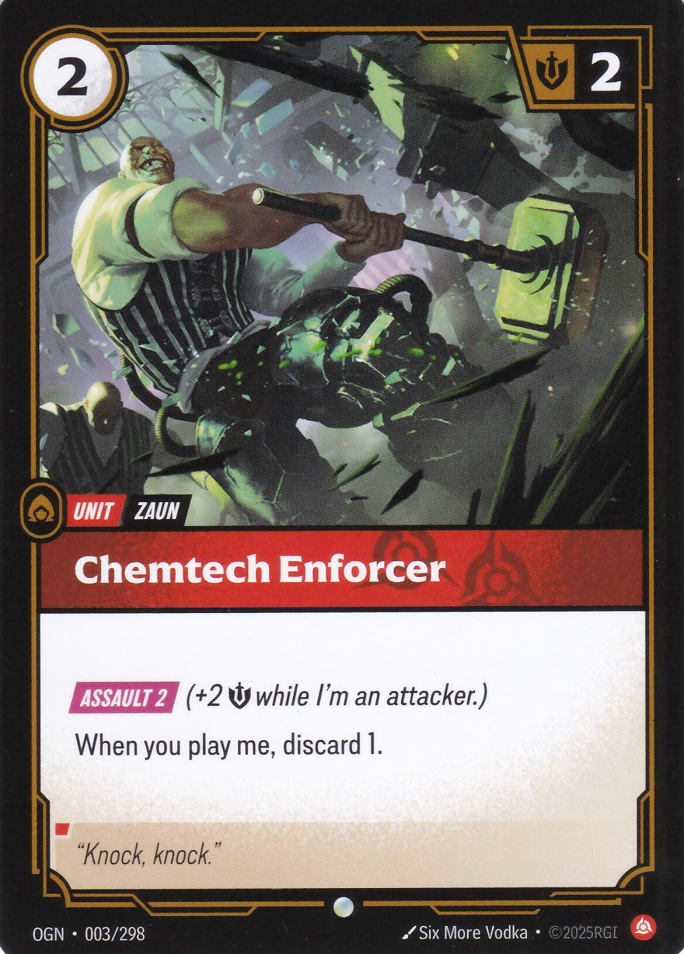 Chemtech Enforcer - OGN-003 - Common - EN - Origins