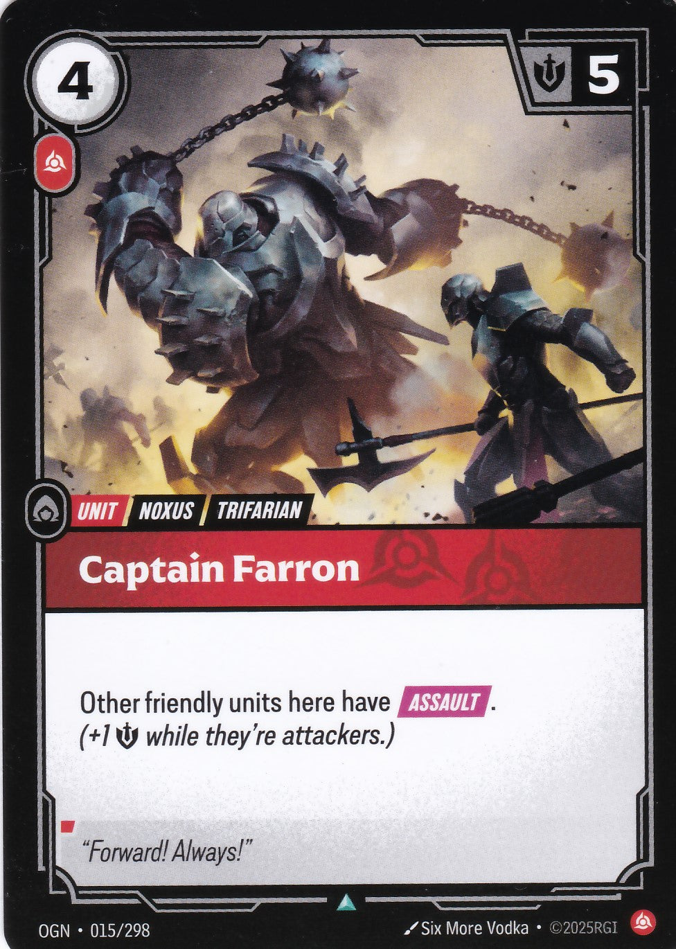 Captain Farron - OGN-015 - Uncommon - EN - Origins