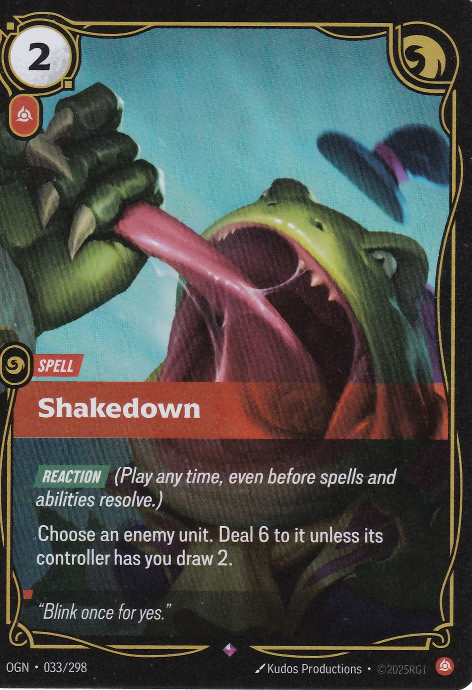 Shakedown - OGN-033 - Rare - EN - Origins