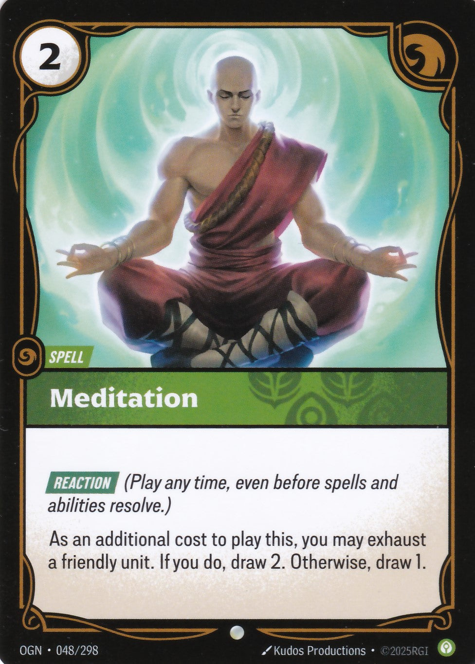 Meditation - OGN-048 - Common - EN - Origins