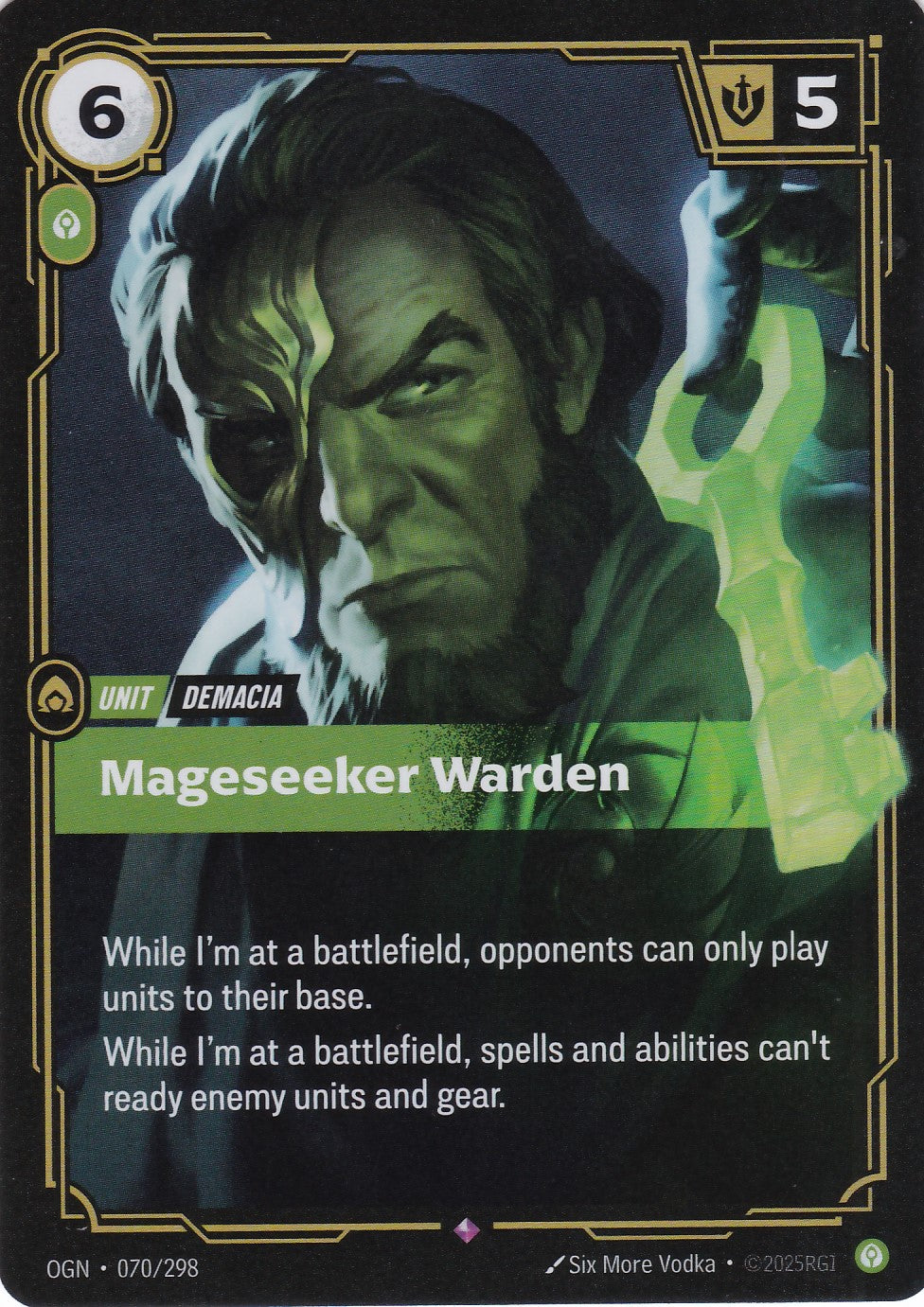 Mageseeker Warden - OGN-070 - Rare - EN - Origins