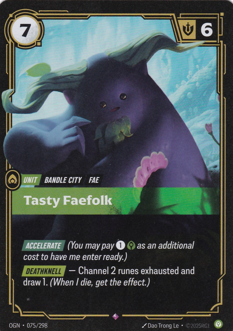 Tasty Faefolk - OGN-075 - Rare - EN - Origins