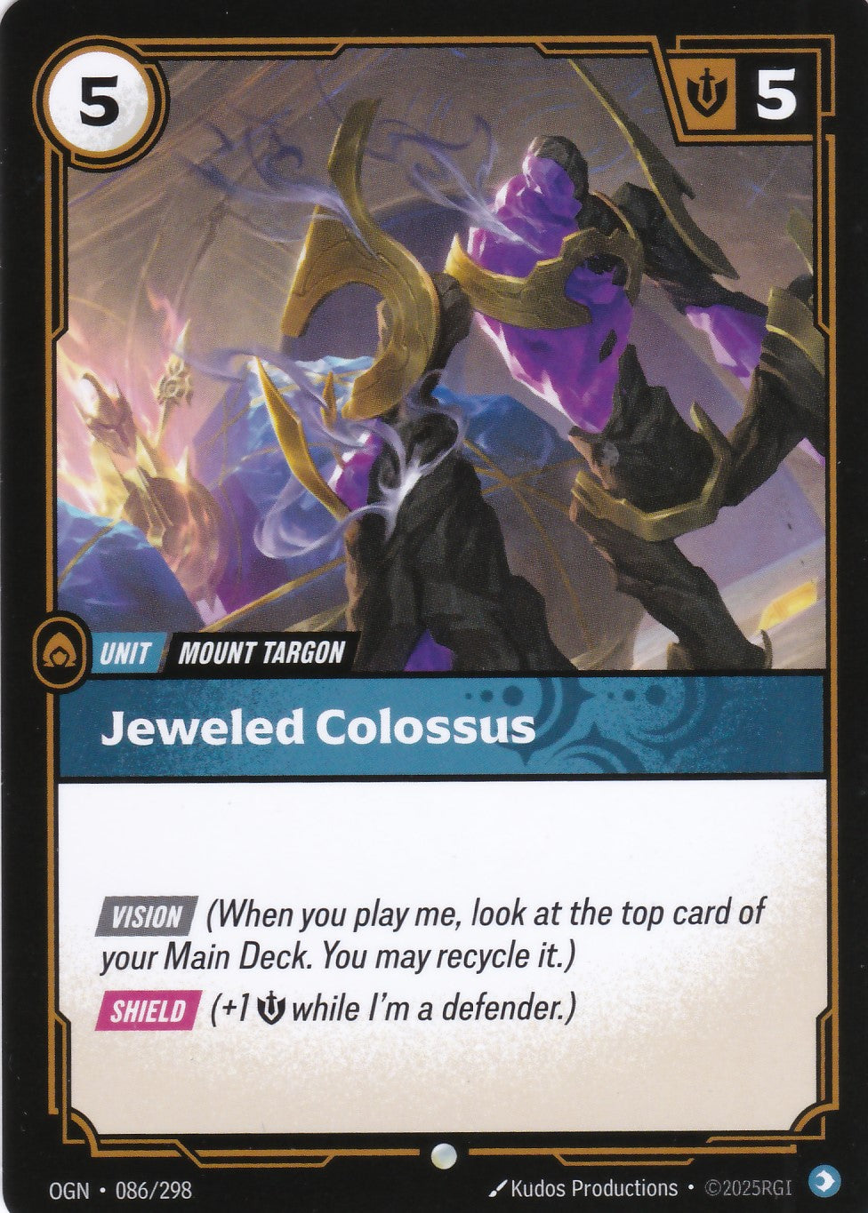 Jeweled Colossus - OGN-086 - Common - EN - Origins