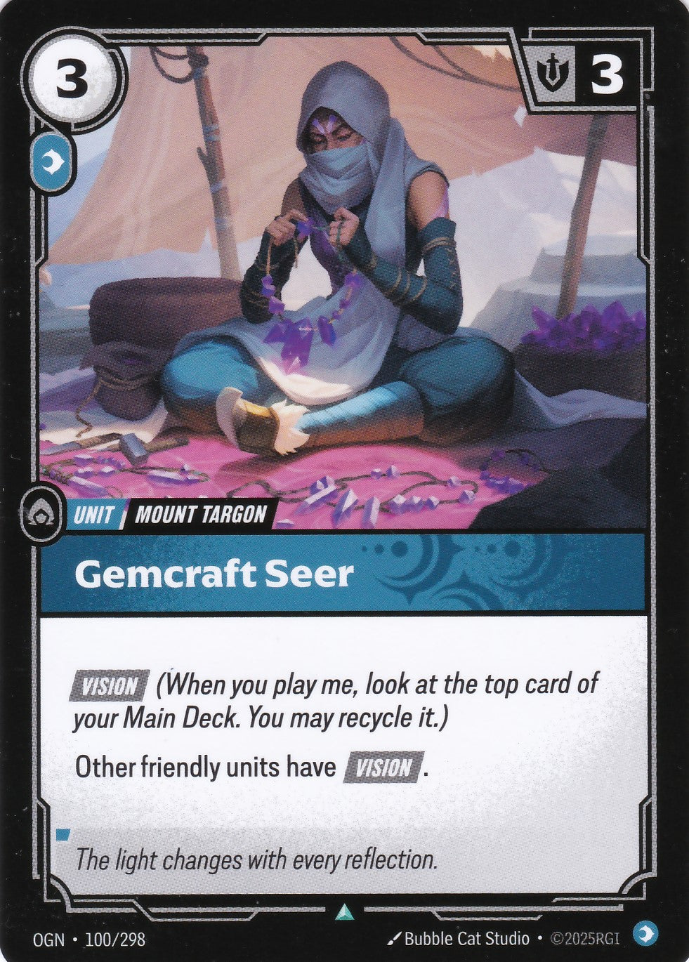 Gemcraft Seer - OGN-100 - Uncommon - EN - Origins