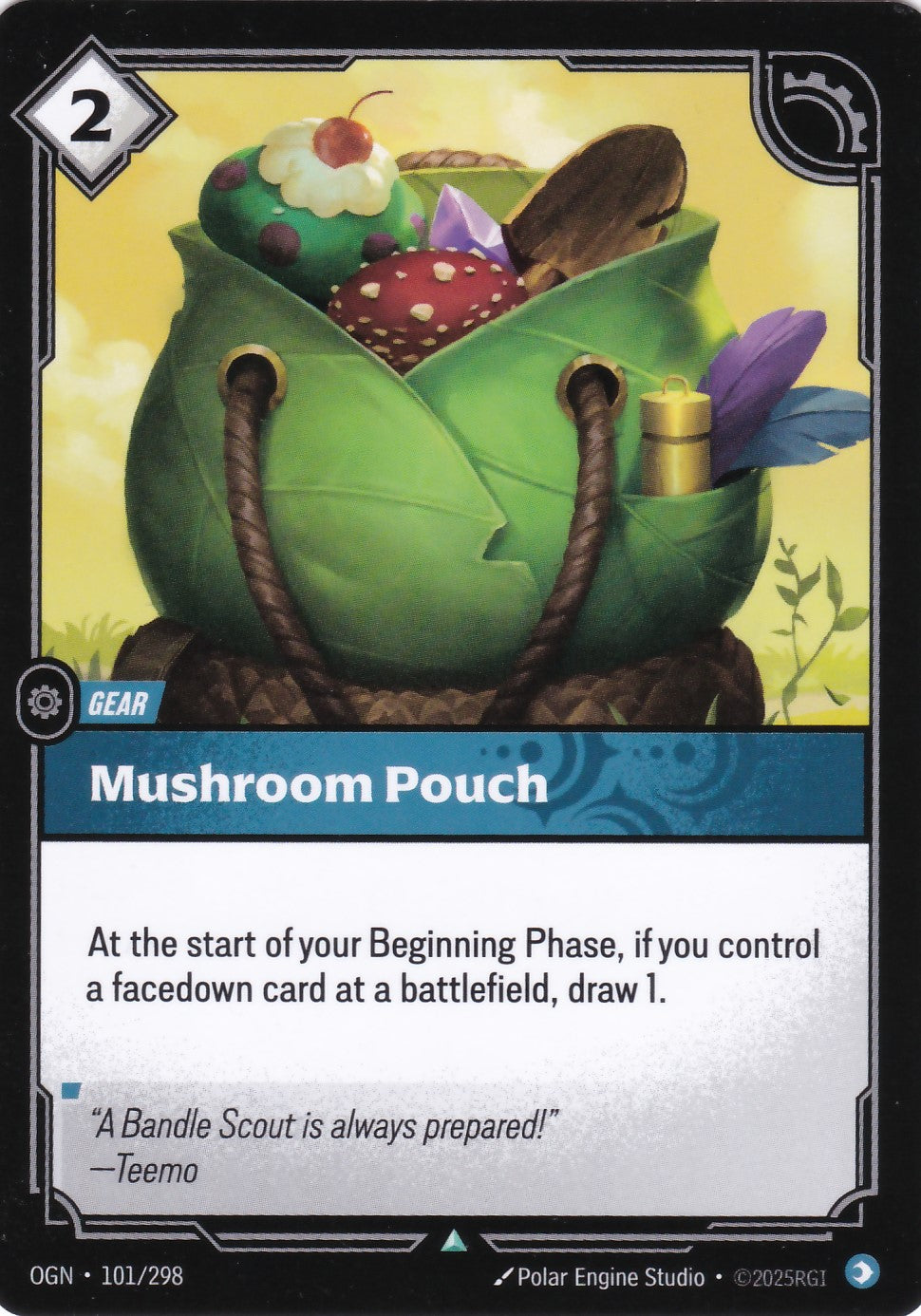 Mushroom Pouch - OGN-101 - Uncommon - EN - Origins