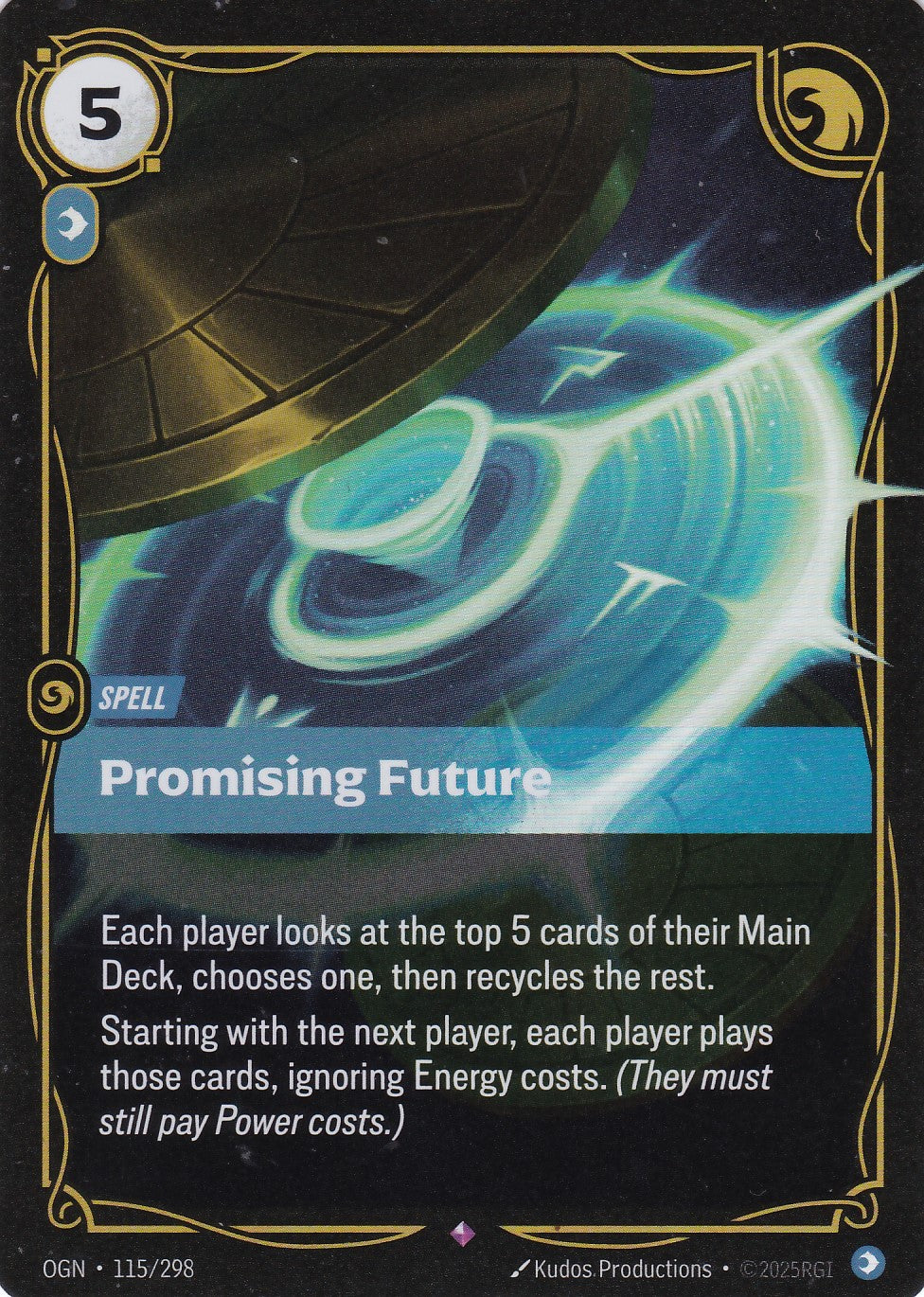 Promising Future - OGN-115 - Rare - EN - Origins