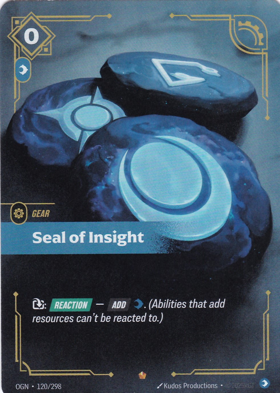 Seal of Insight - OGN-120 - Epic - EN - Origins