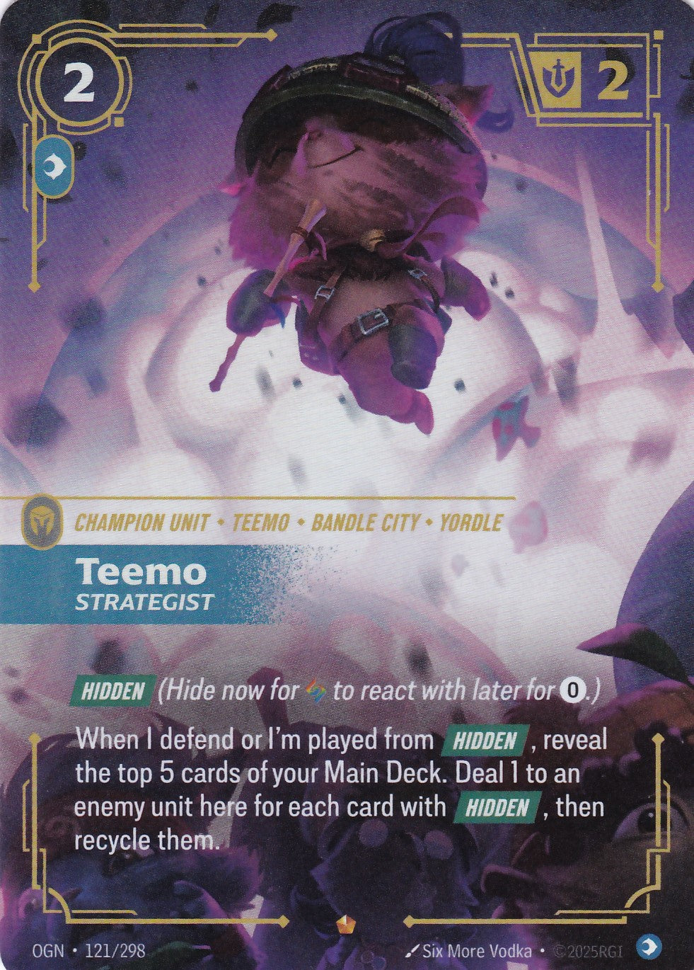 Teemo, Strategist - OGN-121 - Epic - EN - Origins