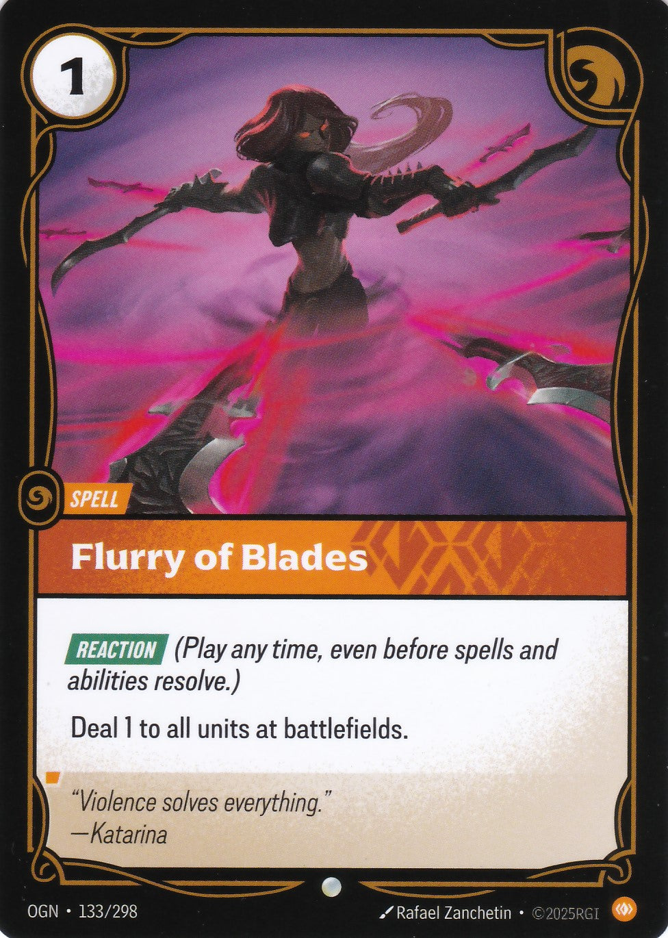 Flurry of Blades - OGN-133 - Common - EN - Origins