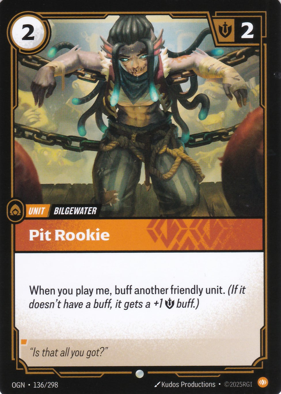 Pit Rookie - OGN-136 - Common - EN - Origins
