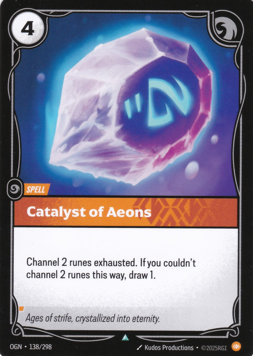 Catalyst of Aeons - OGN-138 - Uncommon - EN - Origins