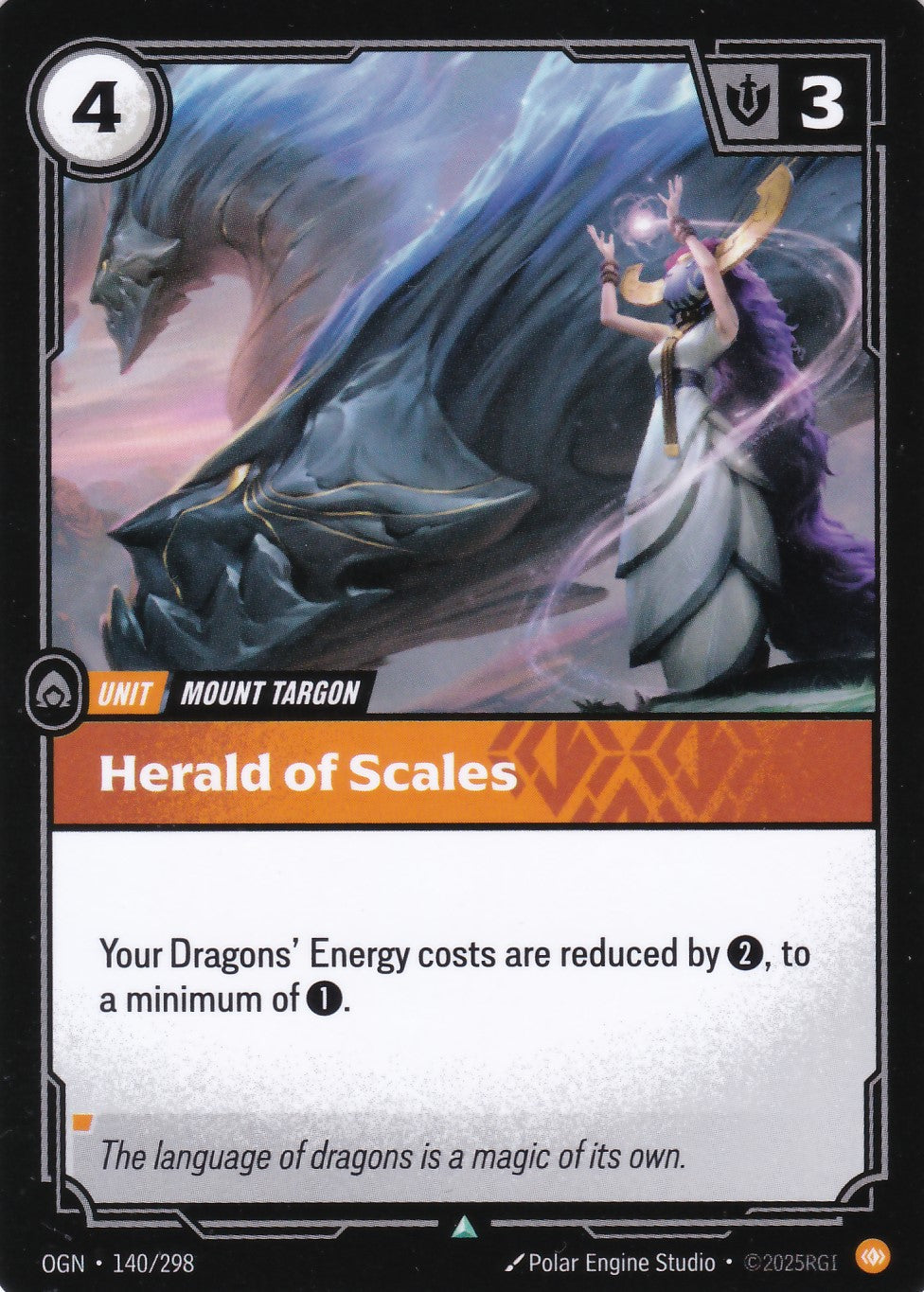 Herald of Scales - OGN-140 - Uncommon - EN - Origins