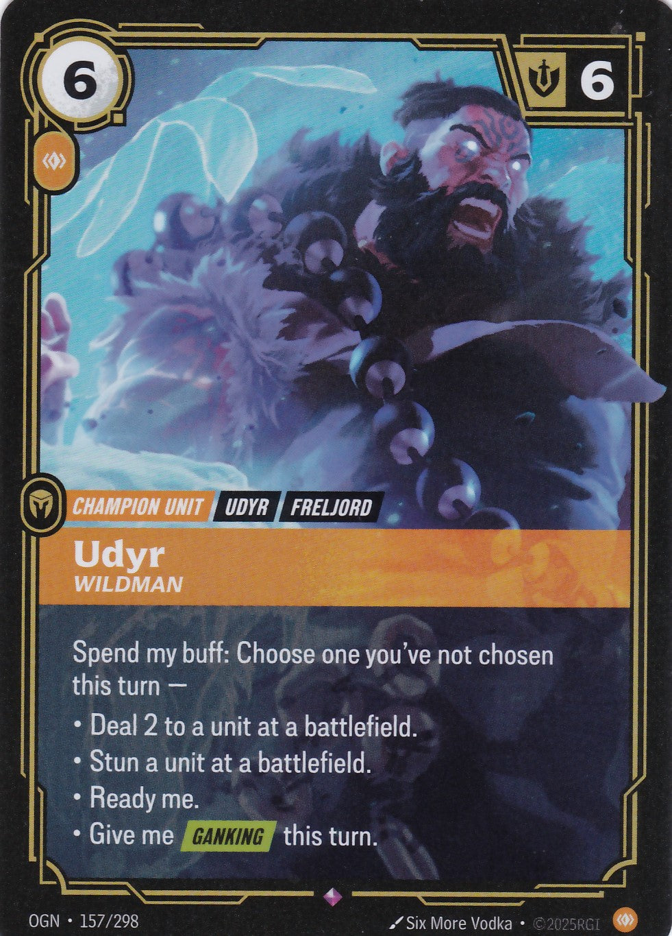 Udyr, Wildman - OGN-157 - Rare - EN - Origins