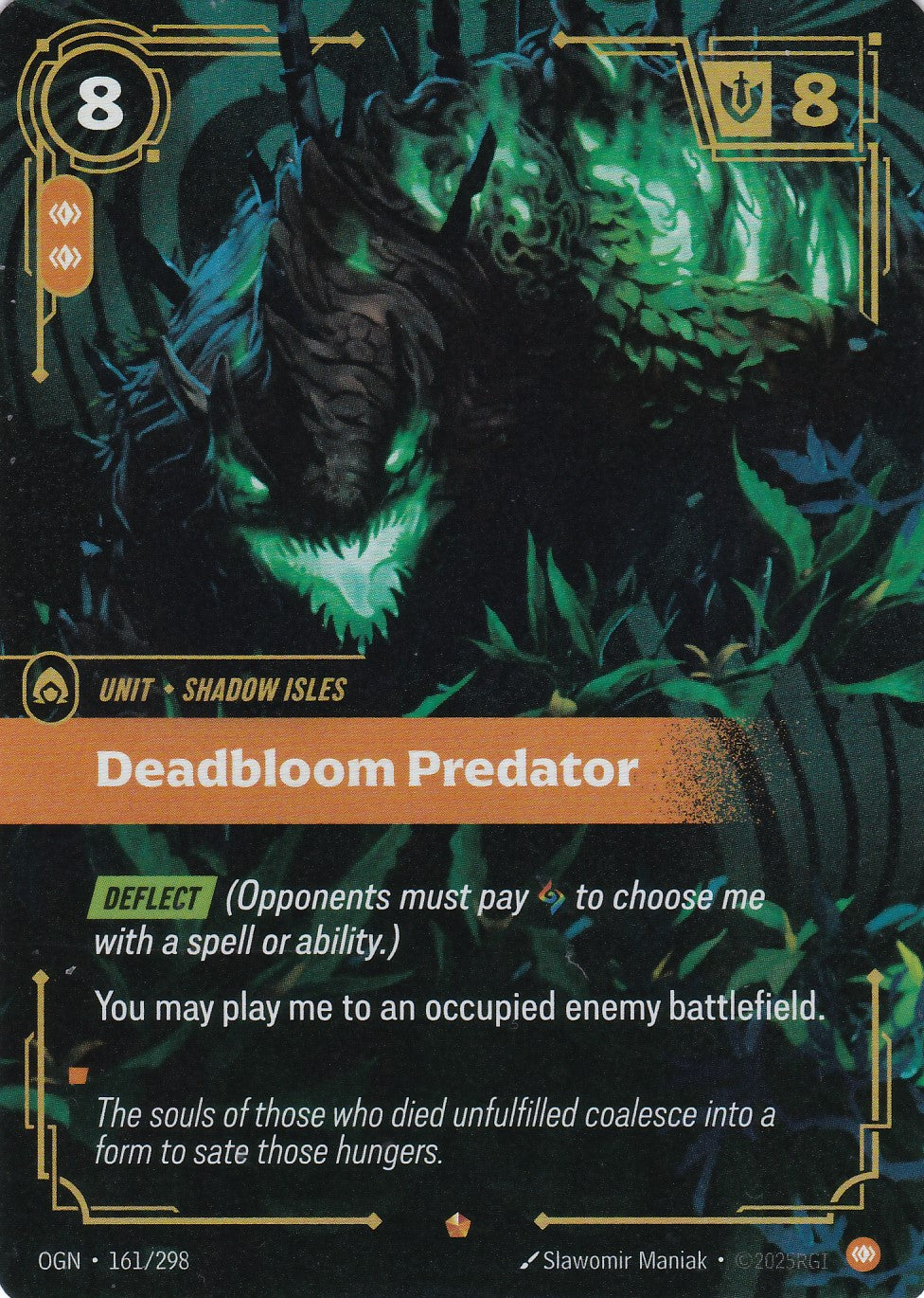 Deadbloom Predator - OGN-161 - Epic - EN - Origins