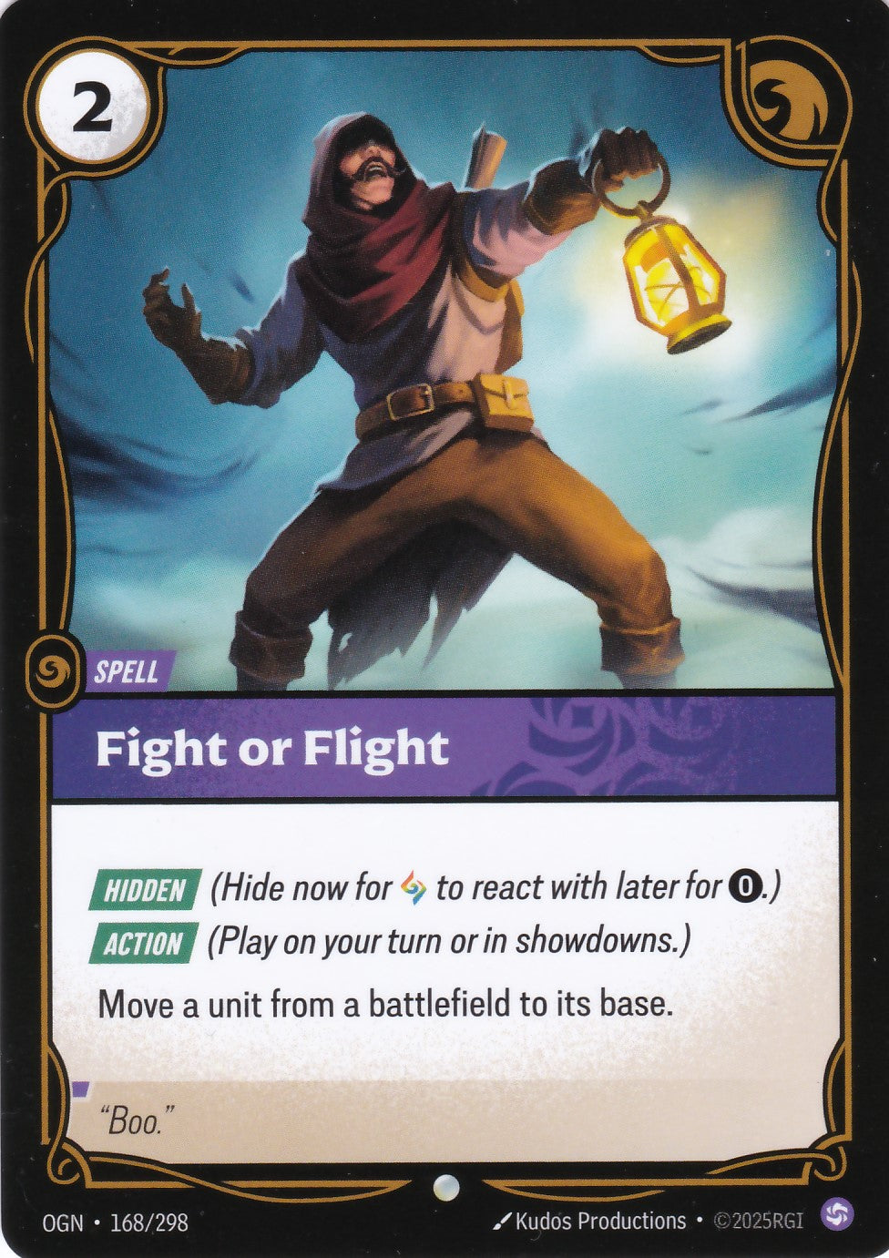 Fight or Flight - OGN-168 - Common - EN - Origins