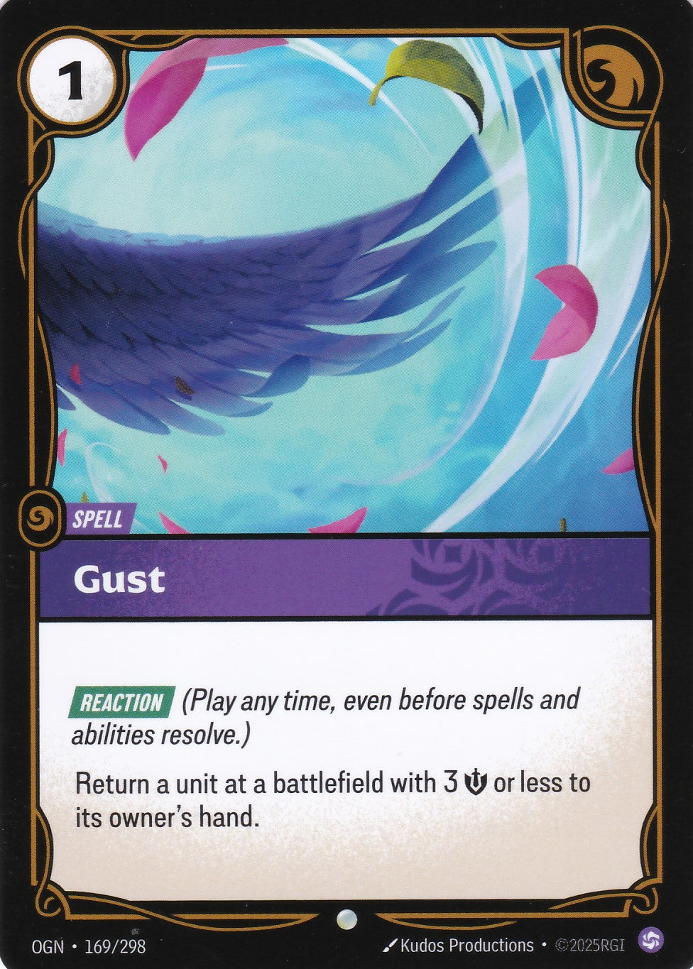 Gust - OGN-169 - Common - EN - Origins