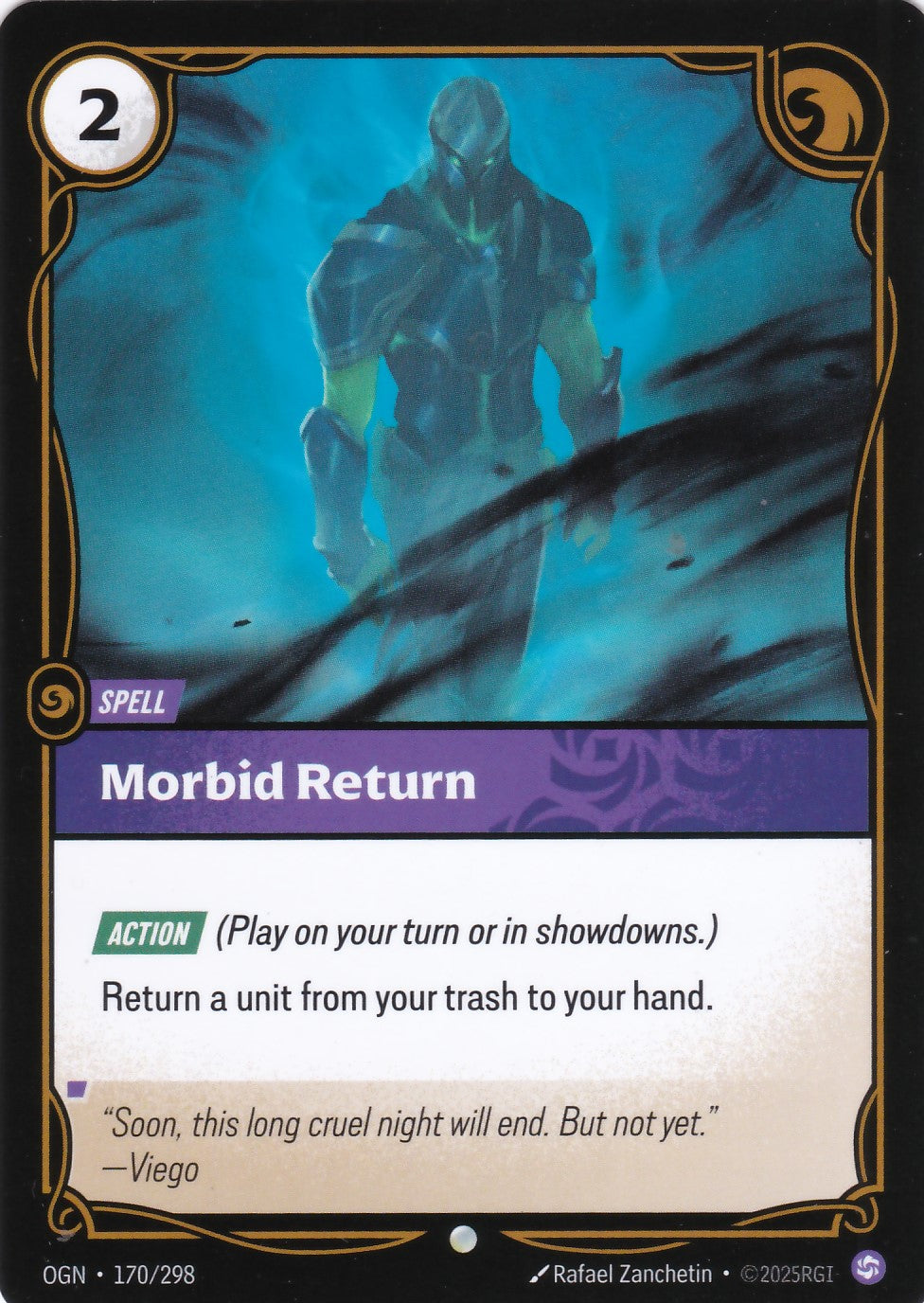 Morbid Return - OGN-170 - Common - EN - Origins