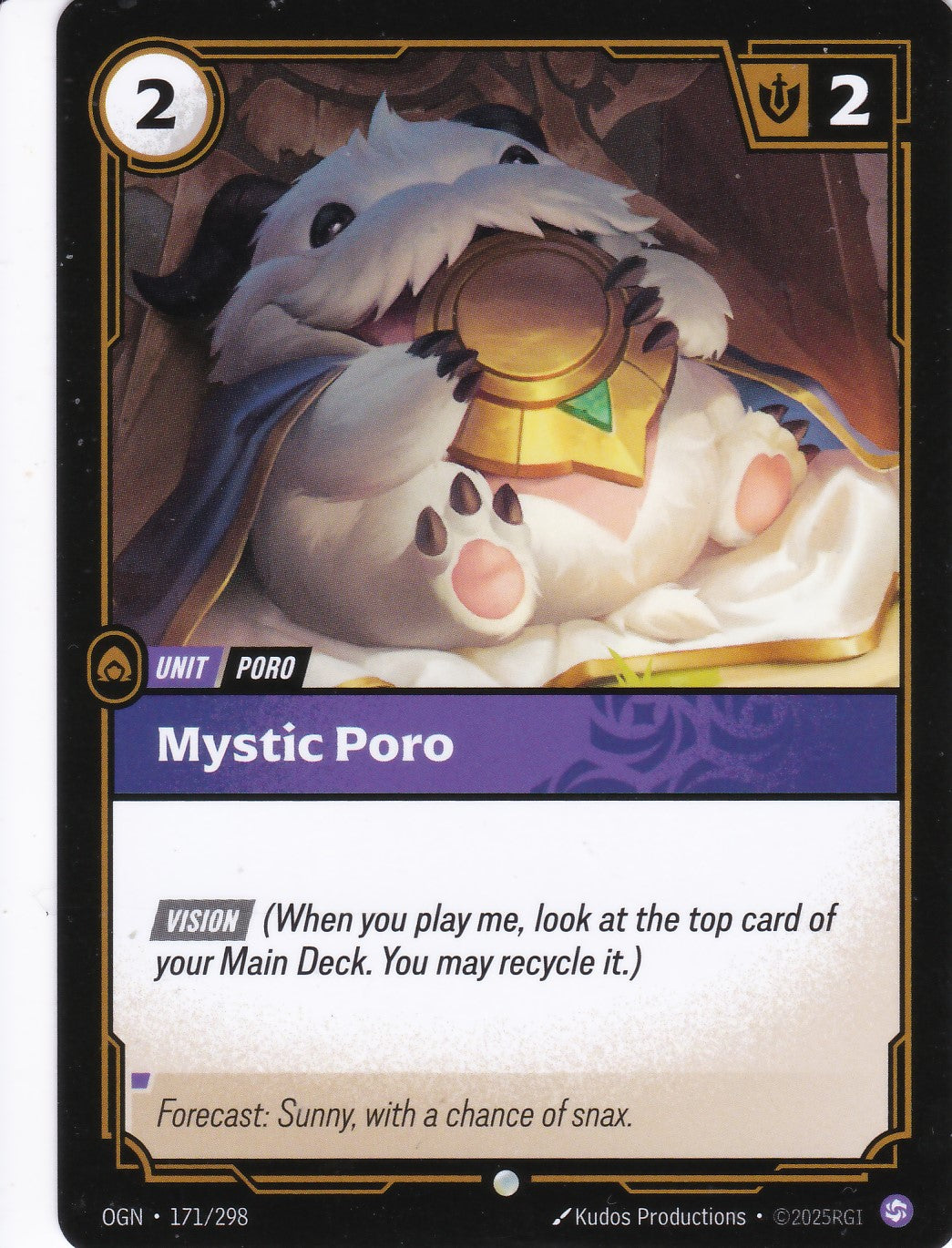 Mystic Poro - OGN-171 - Common - EN - Origins