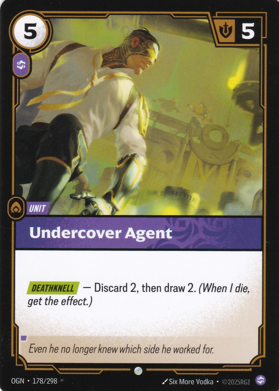 Undercover Agent - OGN-178 - Common - EN - Origins