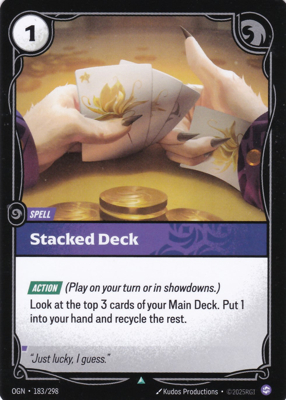 Stacked Deck - OGN-183 - Uncommon - EN - Origins