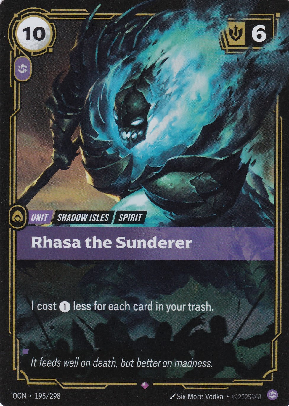 Rhasa the Sunderer - OGN-195 - Rare - EN - Origins