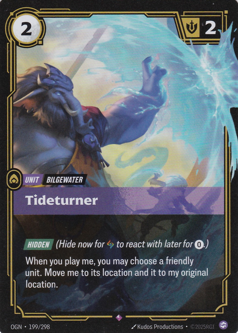 Tideturner - OGN-199 - Rare - EN - Origins