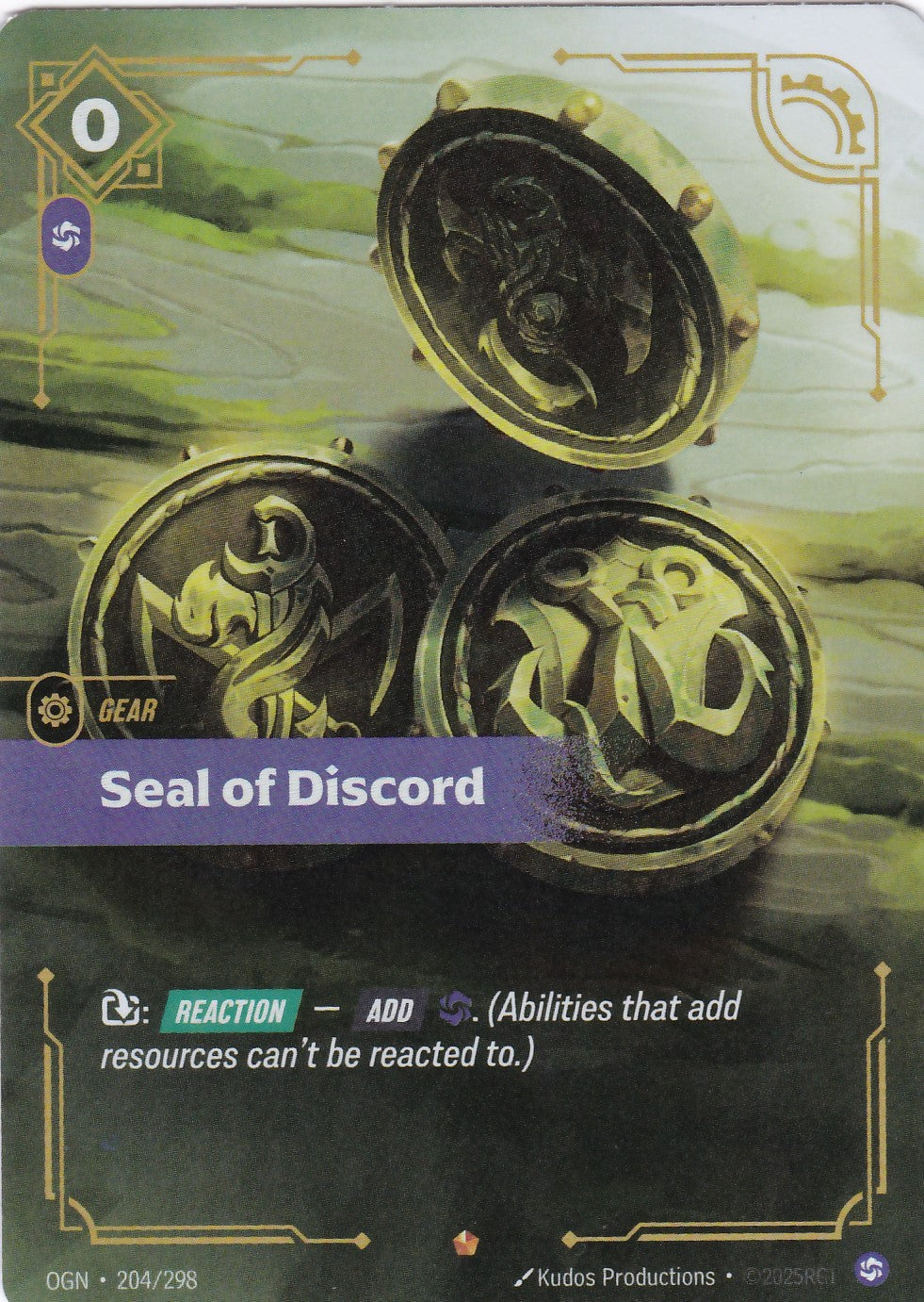 Seal of Discord - OGN-204 - Epic - EN - Origins