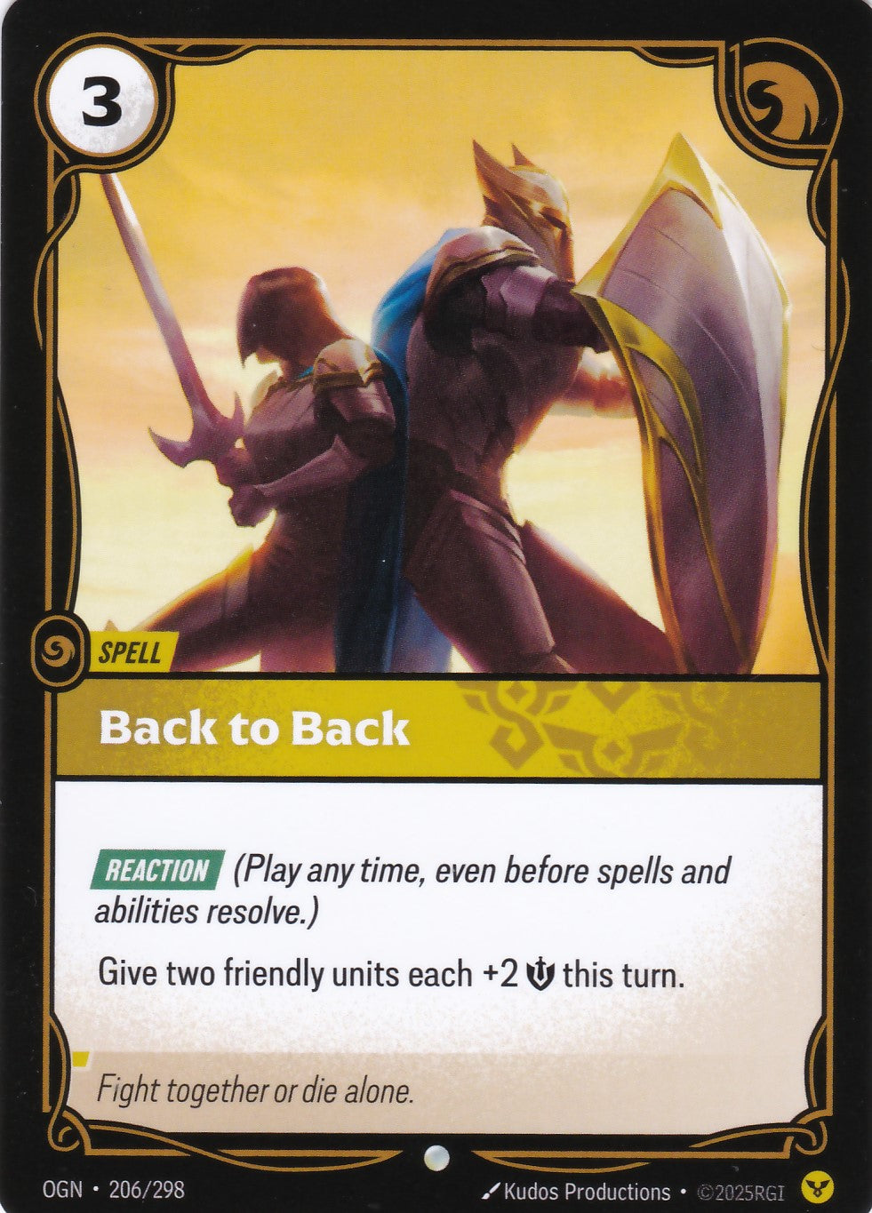 Back to Back - OGN-206 - Common - EN - Origins