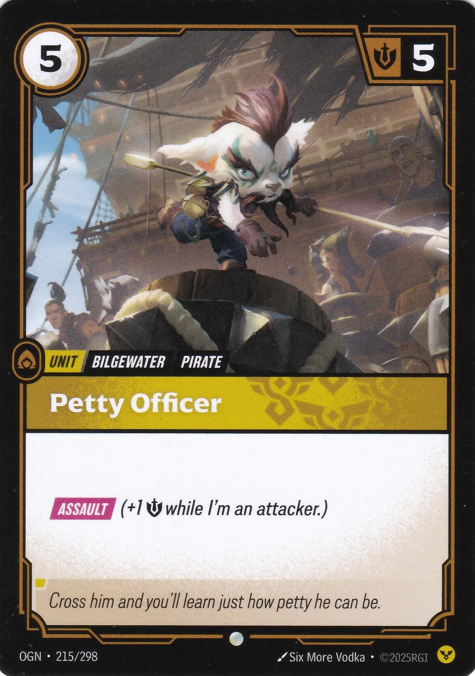 Petty Officer - OGN-215 - Common - EN - Origins