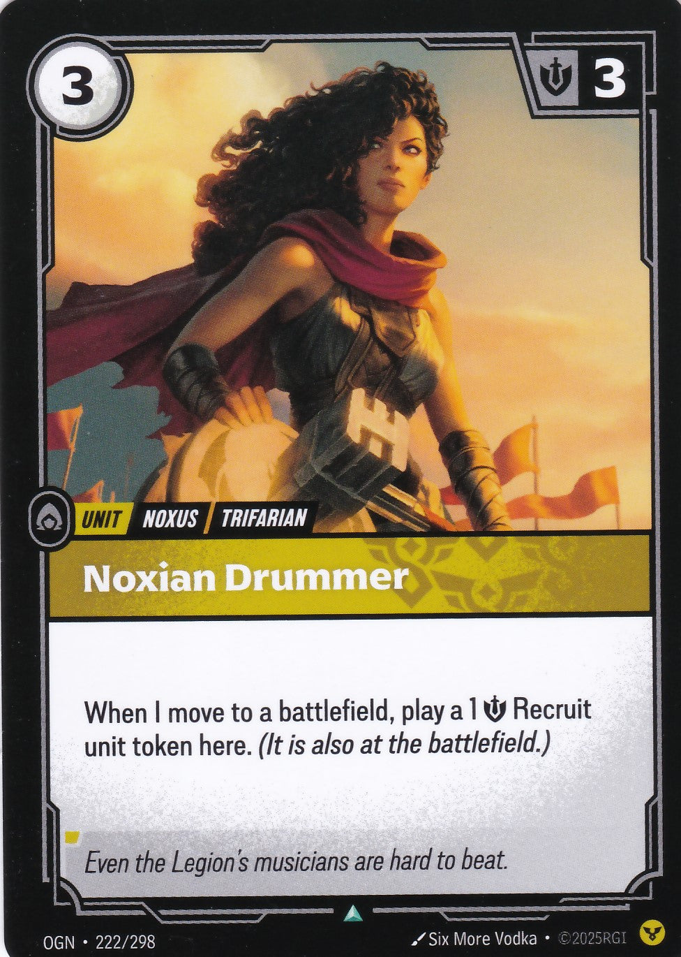 Noxian Drummer - OGN-222 - Uncommon - EN - Origins