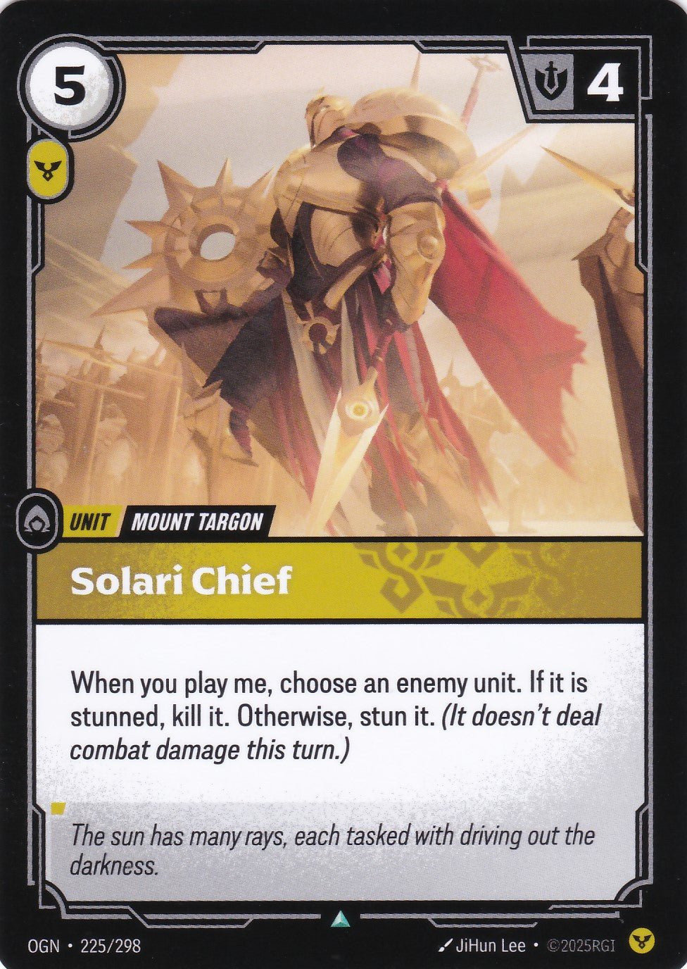 Solari Chief - OGN-225 - Uncommon - EN - Origins