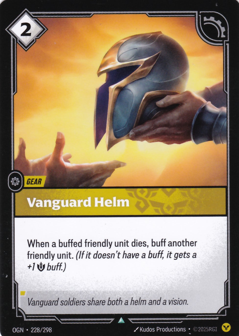 Vanguard Helm - OGN-228 - Uncommon - EN - Origins