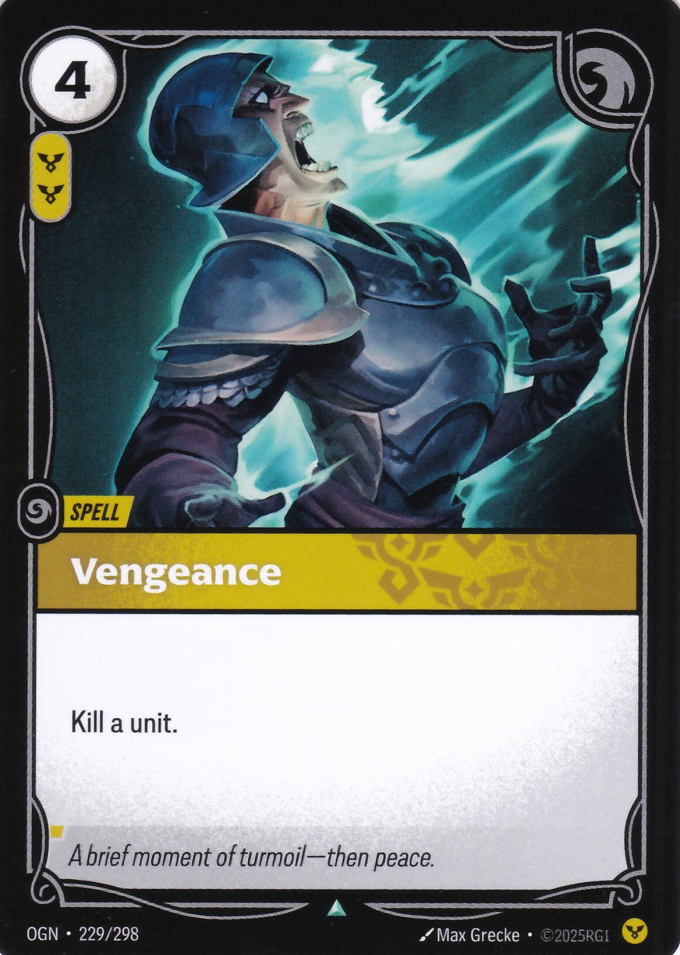 Vengeance - OGN-229 - Uncommon - EN - Origins