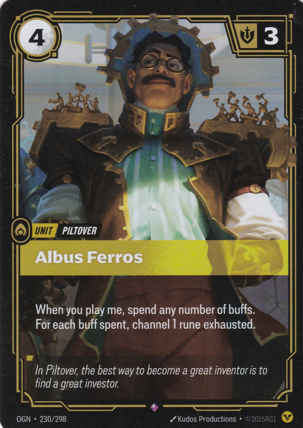 Albus Ferros - OGN-230 - Rare - EN - Origins
