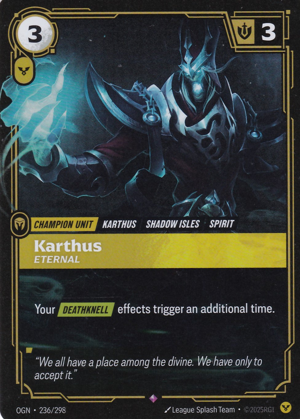 Karthus, Eternal - OGN-236 - Rare - EN - Origins