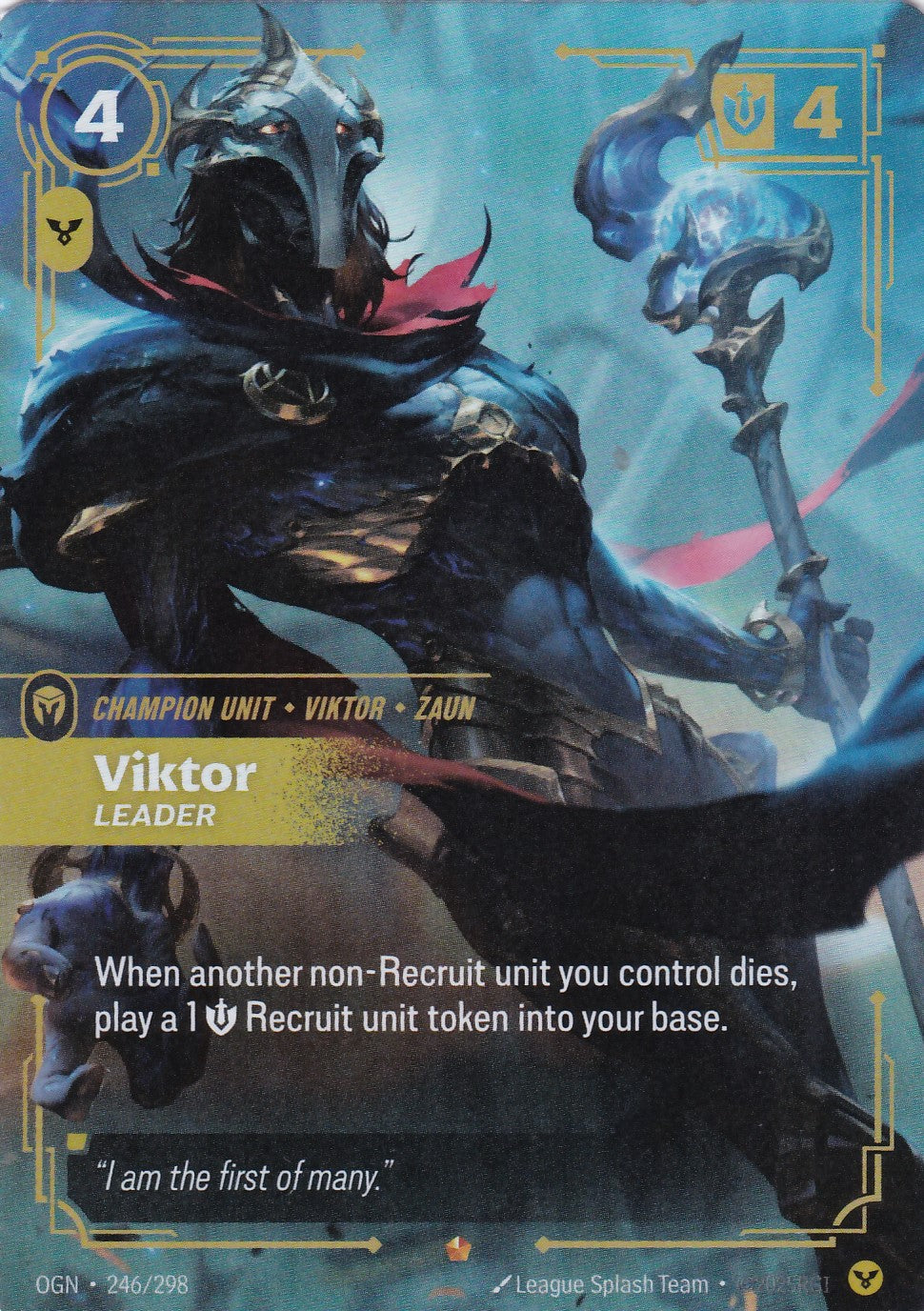 Viktor, Leader - OGN-246 - Epic - EN - Origins