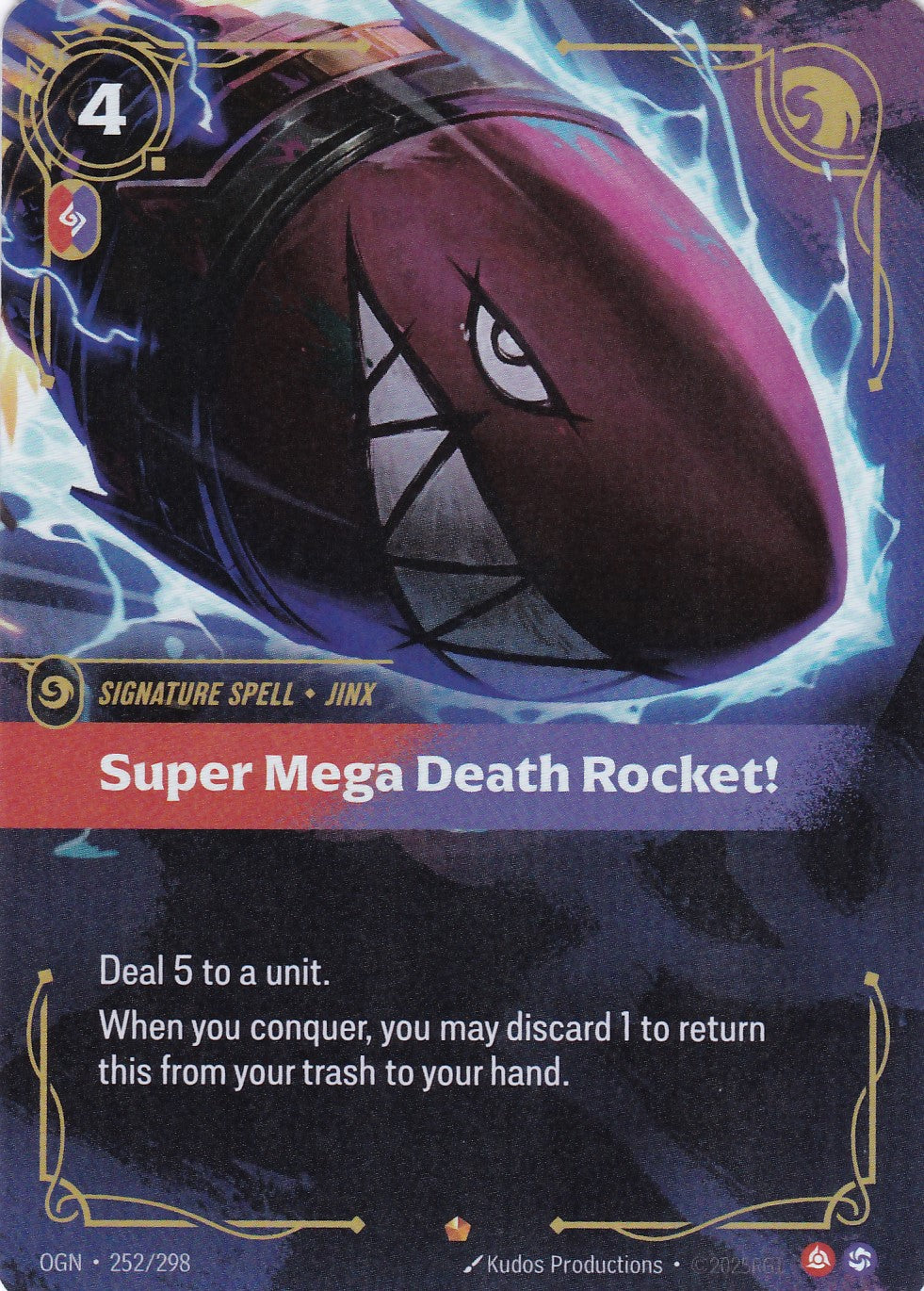 Super Mega Death Rocket! - OGN-252 - Epic - EN - Origins