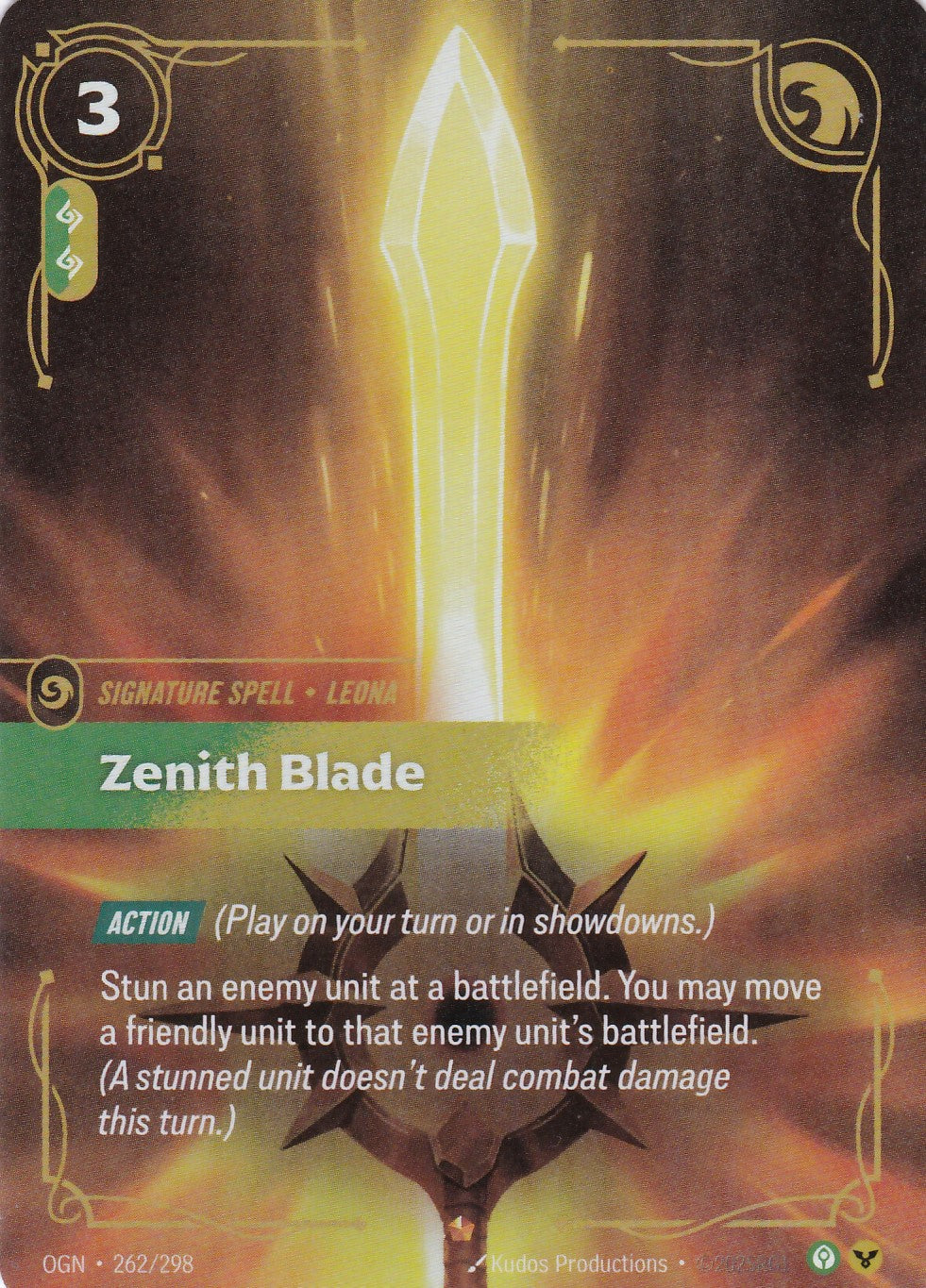 Zenith Blade - OGN-262 - Epic - EN - Origins