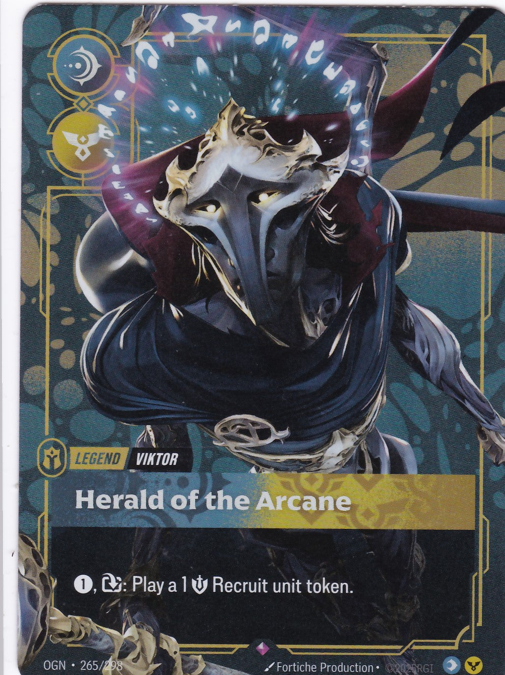 Viktor, Herald of the Arcane - OGN-265 - Rare - EN - Origins