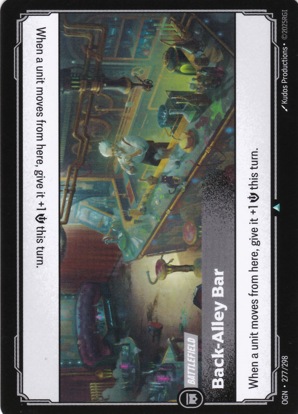 Back Alley Bar - OGN-277 - Uncommon - EN - Origins