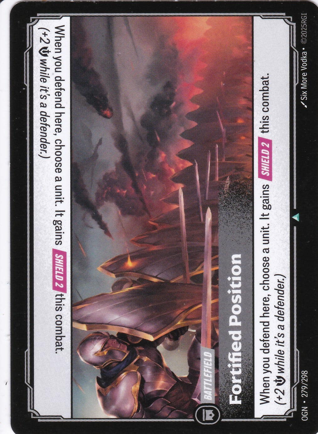 Fortified Position - OGN-279 - Uncommon - EN - Origins