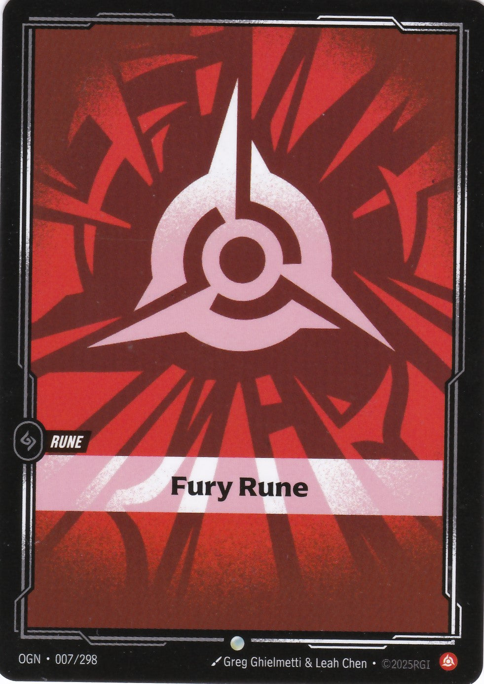 Fury Rune - OGN-007 - Common - EN - Origins