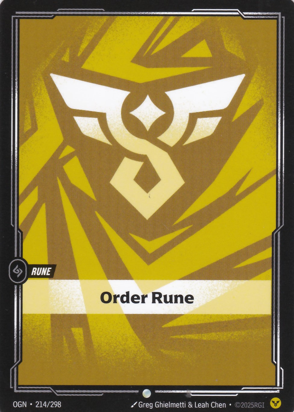 Order Rune - OGN-214 - Common - EN - Origins