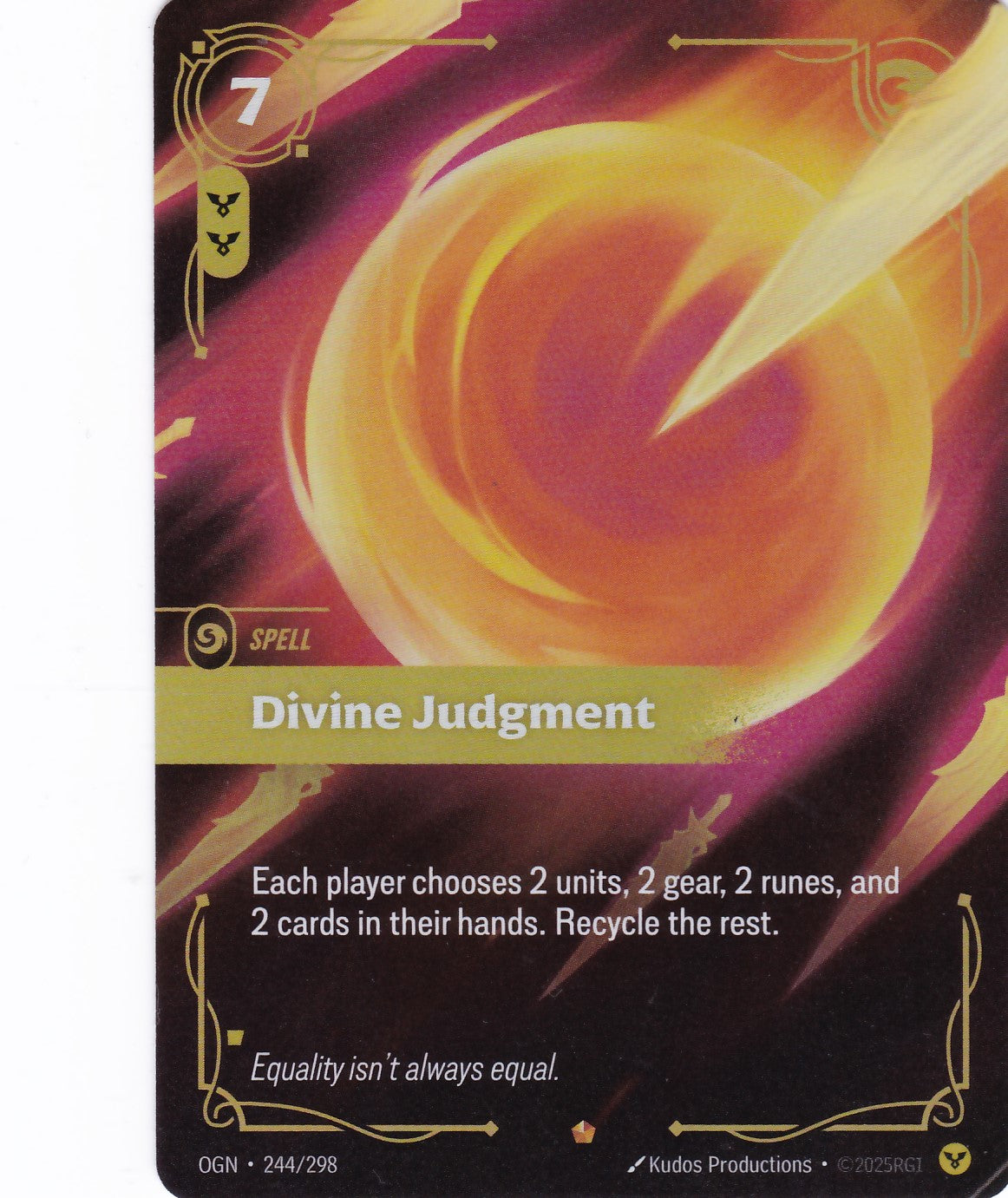 Divine Judgement - OGN-244 - Epic - EN - Origins