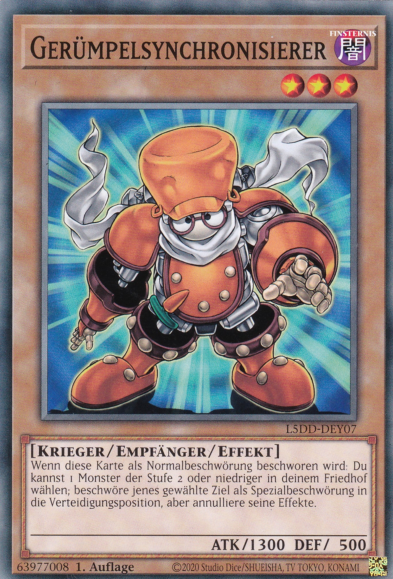 Gerümpelsynchronisierer – L5DD-Y07 – Common – DE – 1. Auflage – Legendary 5D's Decks