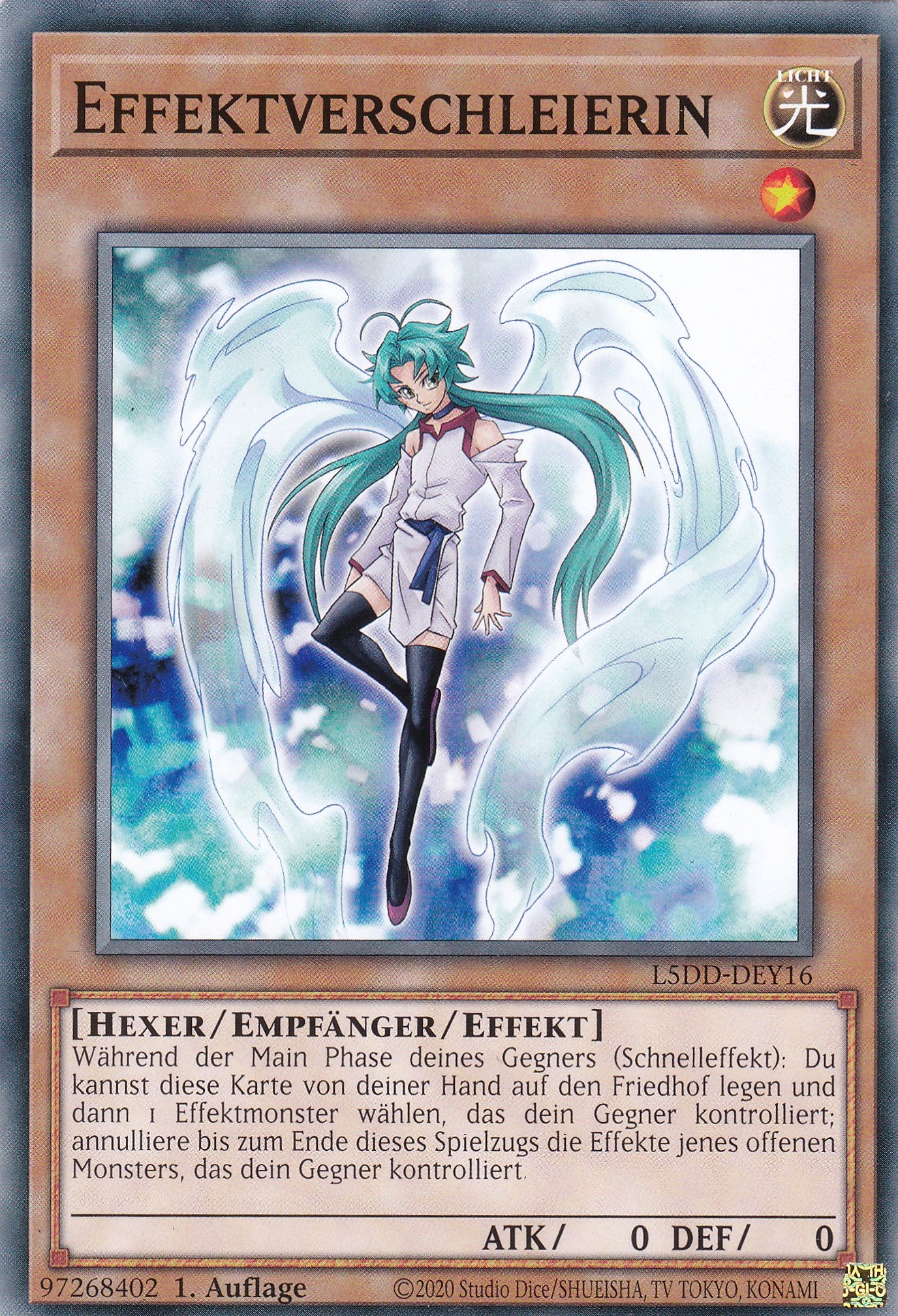 Effektverschleierin – L5DD-Y16 – Common – DE – 1. Auflage – Legendary 5D's Decks