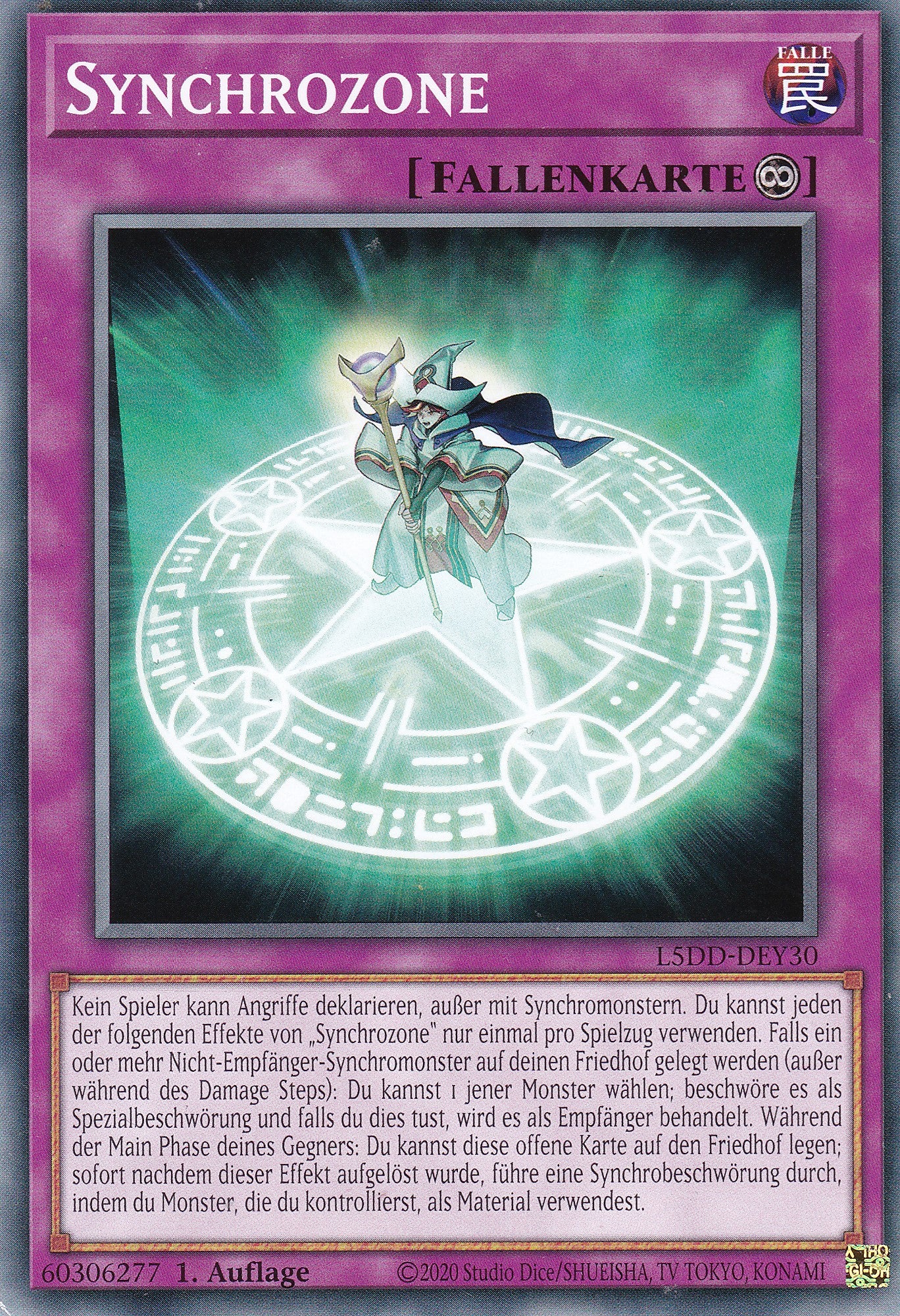 Synchrozone – L5DD-Y30 – Common – DE – 1. Auflage – Legendary 5D's Decks